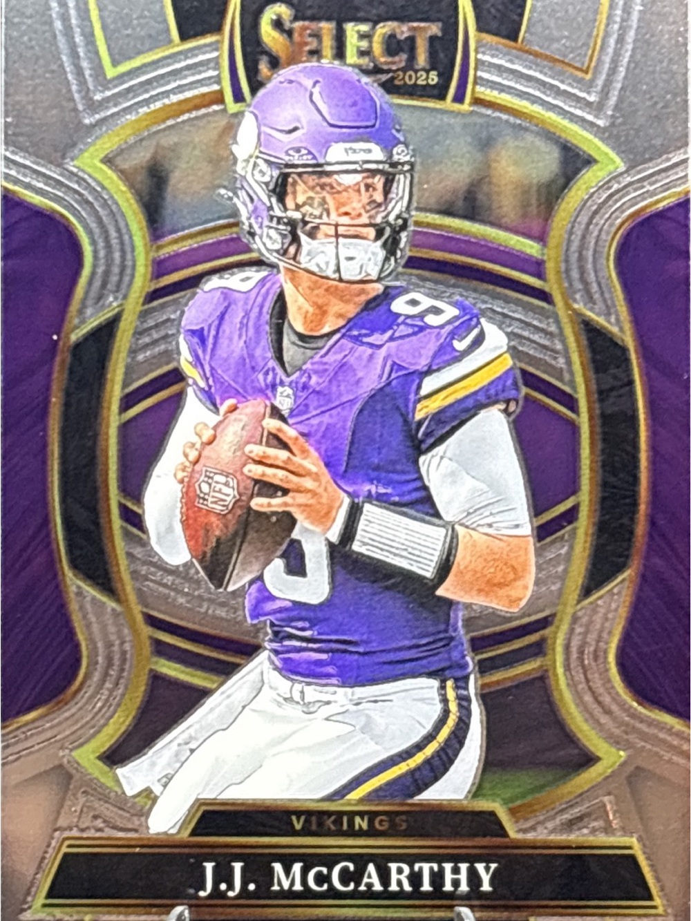 Panini Select 2025 JJ McCarthy Football Card